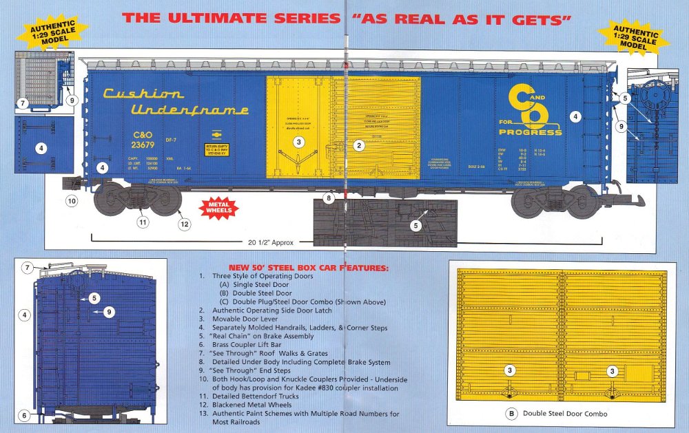 2000 USA Trains New Releases